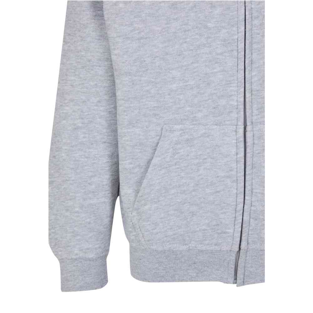 Urban Classics - Kids Basic Essential Zip Hoodie Kids - Grey